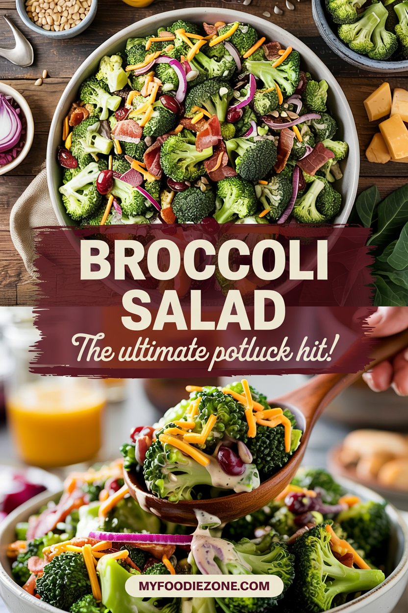 The Best Broccoli Salad