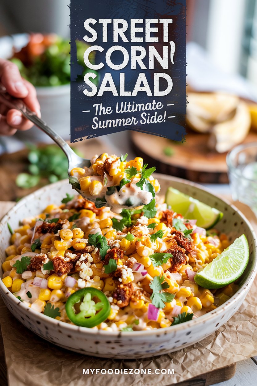 Street Corn Salad (Esquites-Style with Grilled Corn)